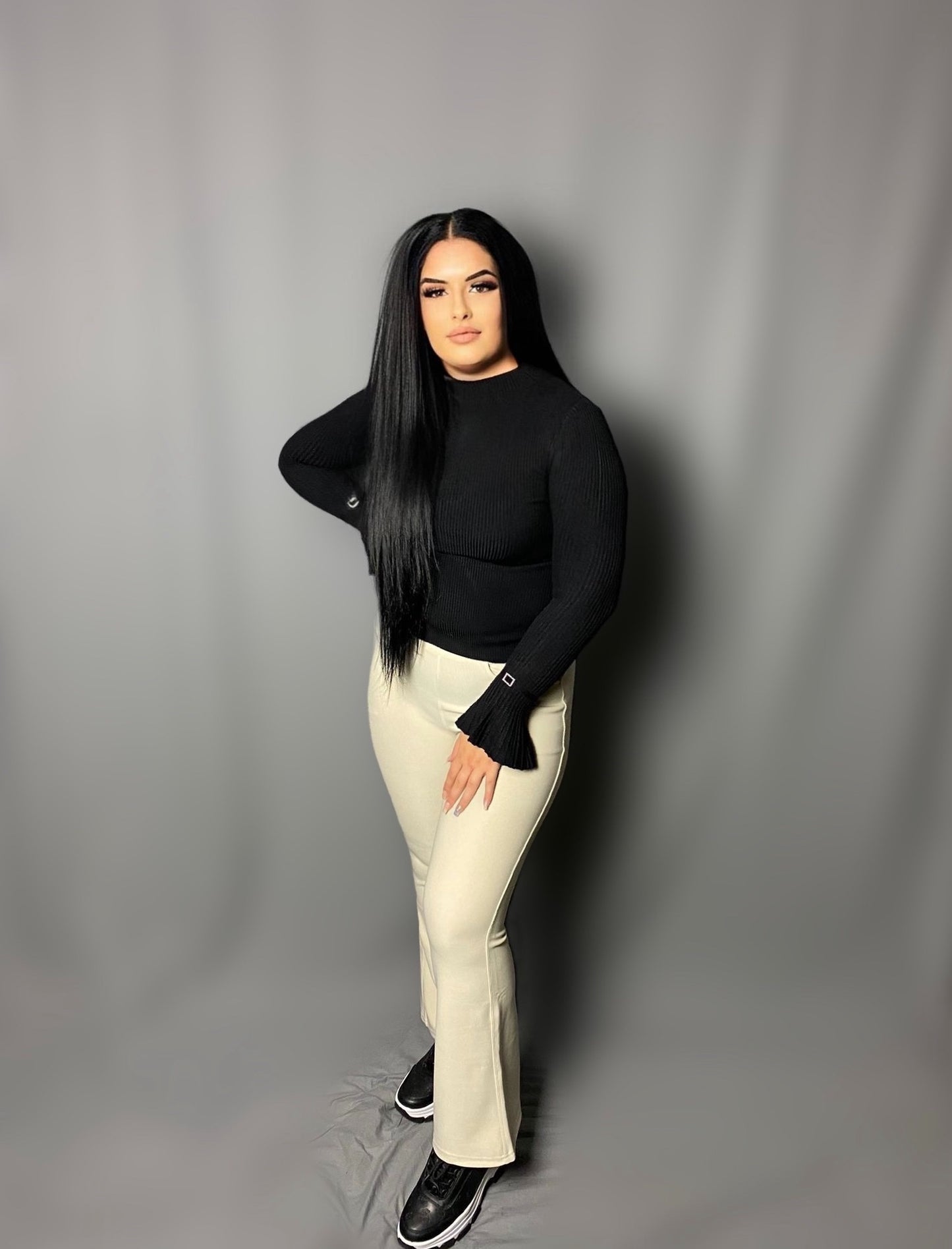 Top Rosa black
